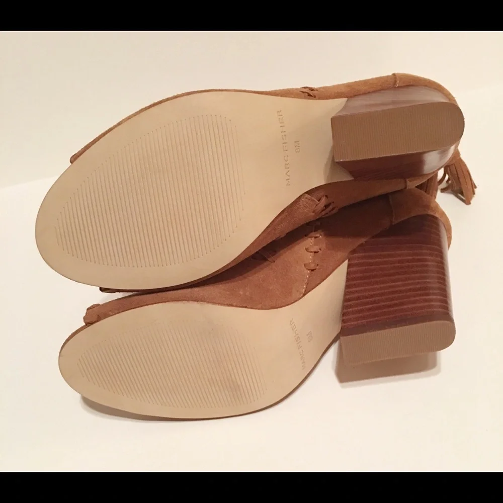 COPY - 💞HP 11/15/EUC/MarcFisher SuedePeepToe Boot/Genesa - Picture 7 of 8